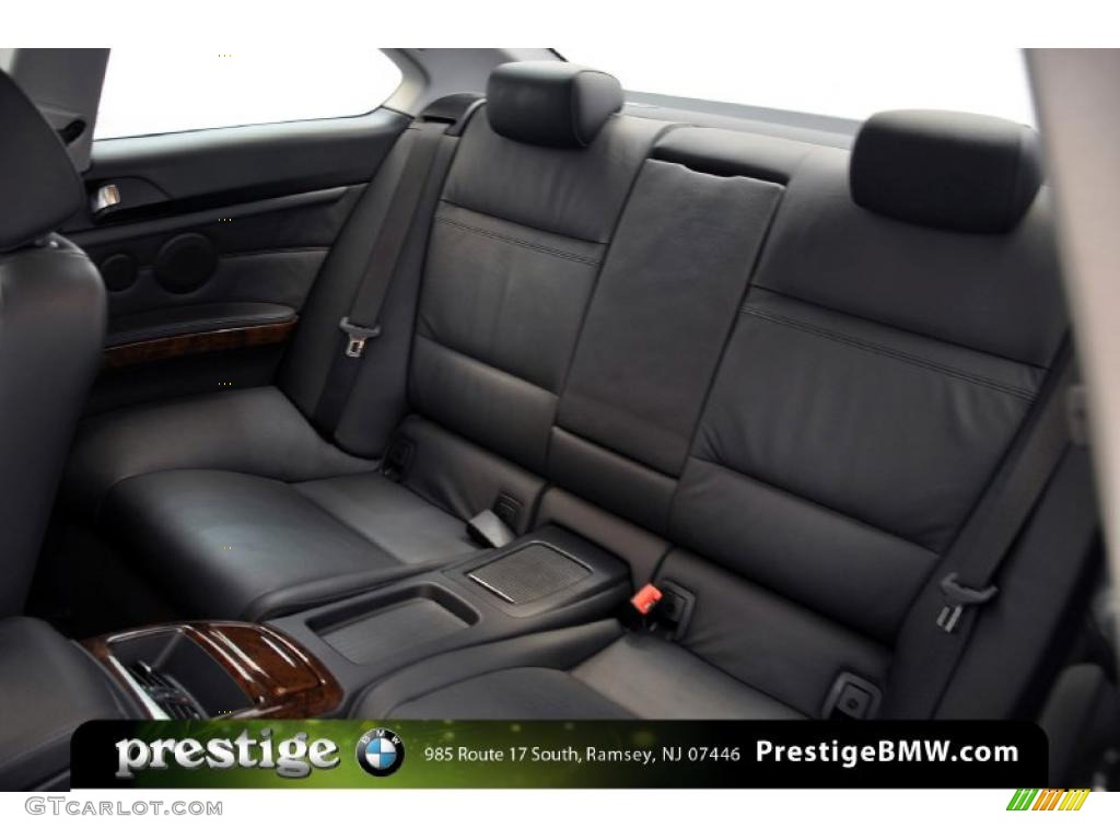 2008 3 Series 328xi Coupe - Sparkling Graphite Metallic / Black photo #10