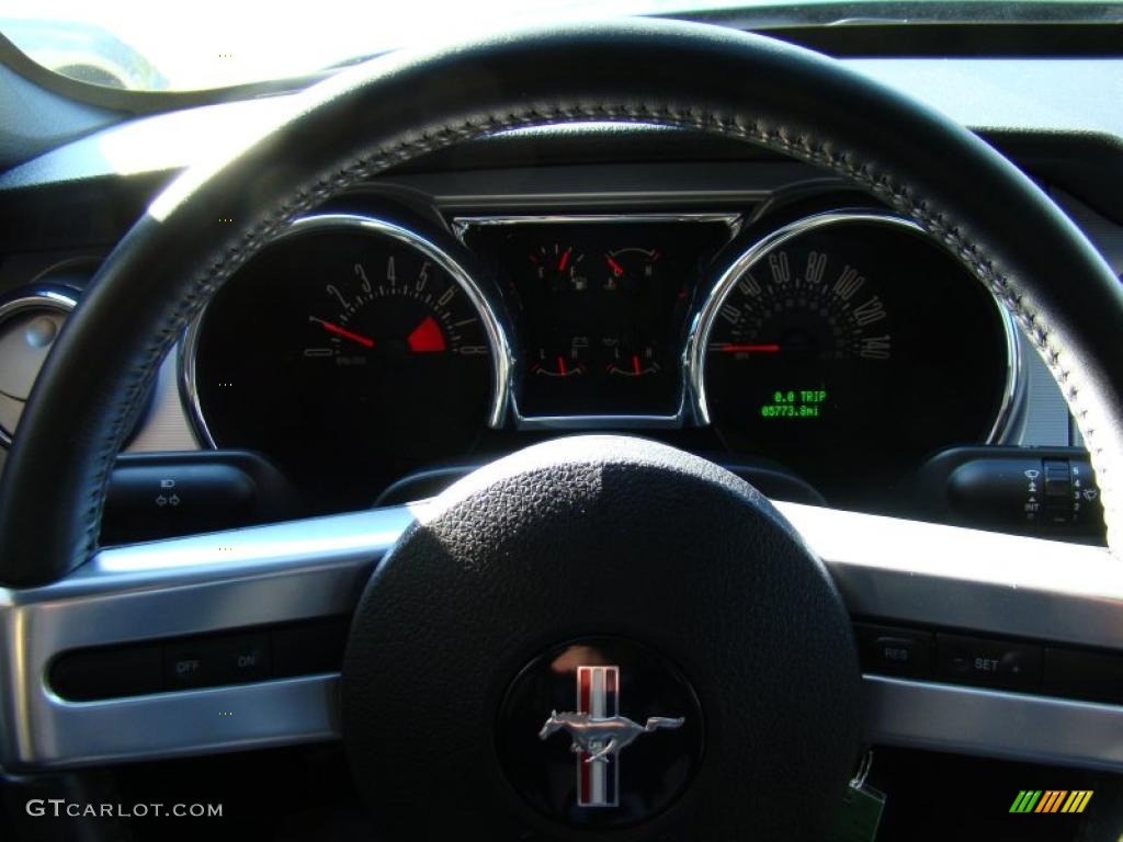 2006 Mustang GT Premium Coupe - Windveil Blue Metallic / Dark Charcoal photo #23