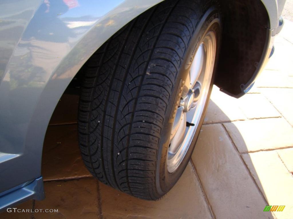 2006 Mustang GT Premium Coupe - Windveil Blue Metallic / Dark Charcoal photo #29