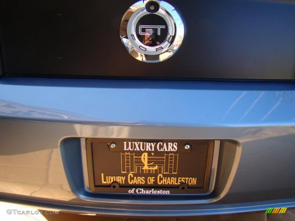 2006 Mustang GT Premium Coupe - Windveil Blue Metallic / Dark Charcoal photo #39