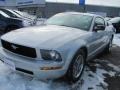 2005 Satin Silver Metallic Ford Mustang V6 Deluxe Coupe  photo #16