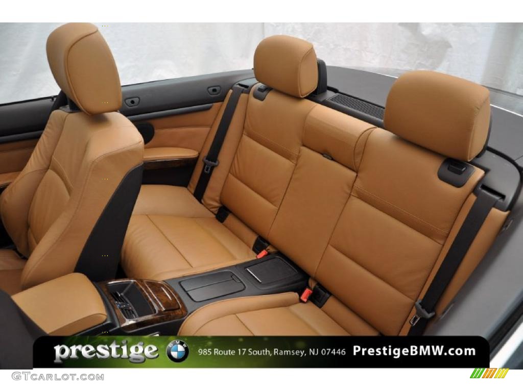 2008 3 Series 335i Convertible - Jet Black / Saddle Brown/Black photo #10