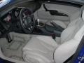 2009 Audi R8 Fine Nappa Limestone Grey Leather Interior Prime Interior Photo
