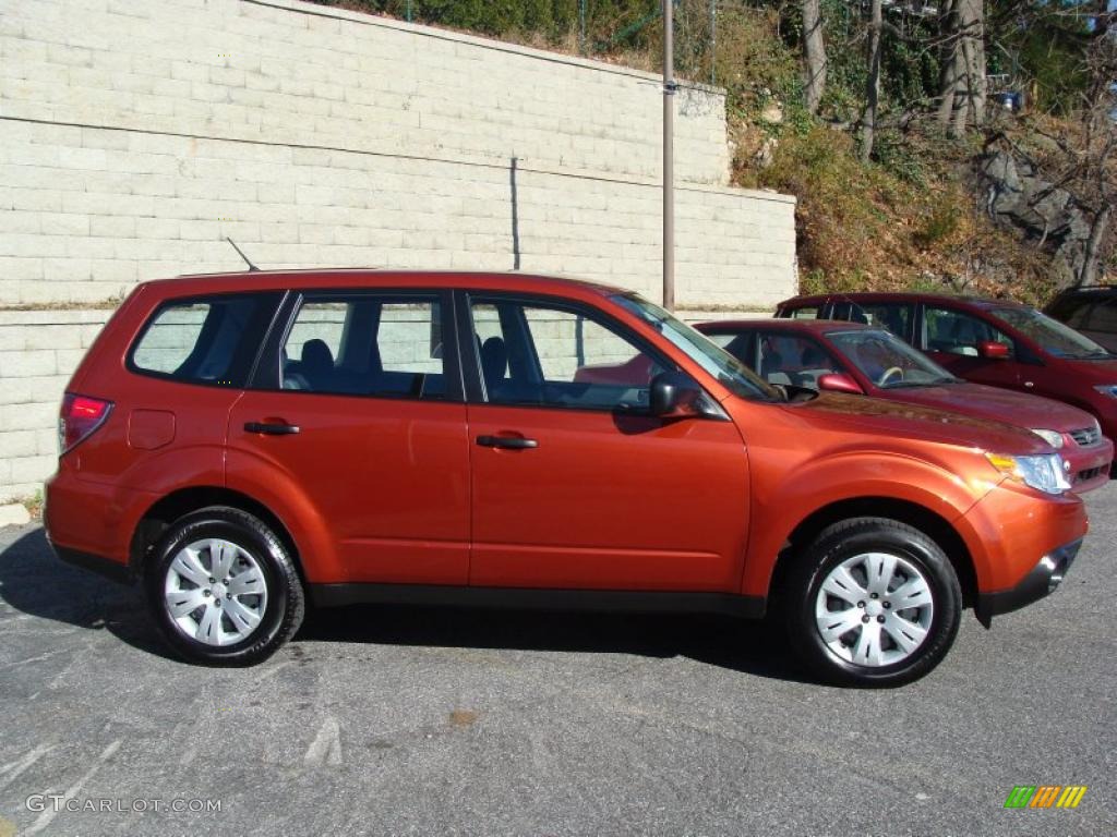 Paprika Red Pearl 2010 Subaru Forester 2.5 X Exterior Photo #41203778