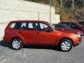 Paprika Red Pearl 2010 Subaru Forester 2.5 X Exterior