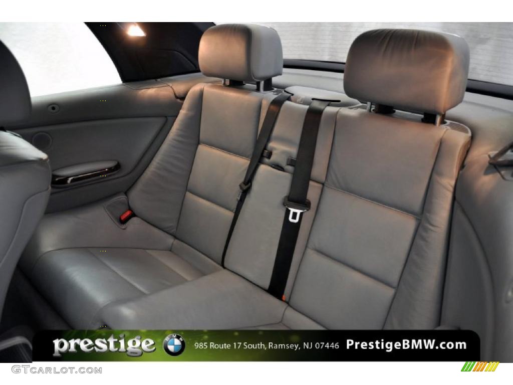 2001 3 Series 330i Convertible - Orient Blue Metallic / Grey photo #10