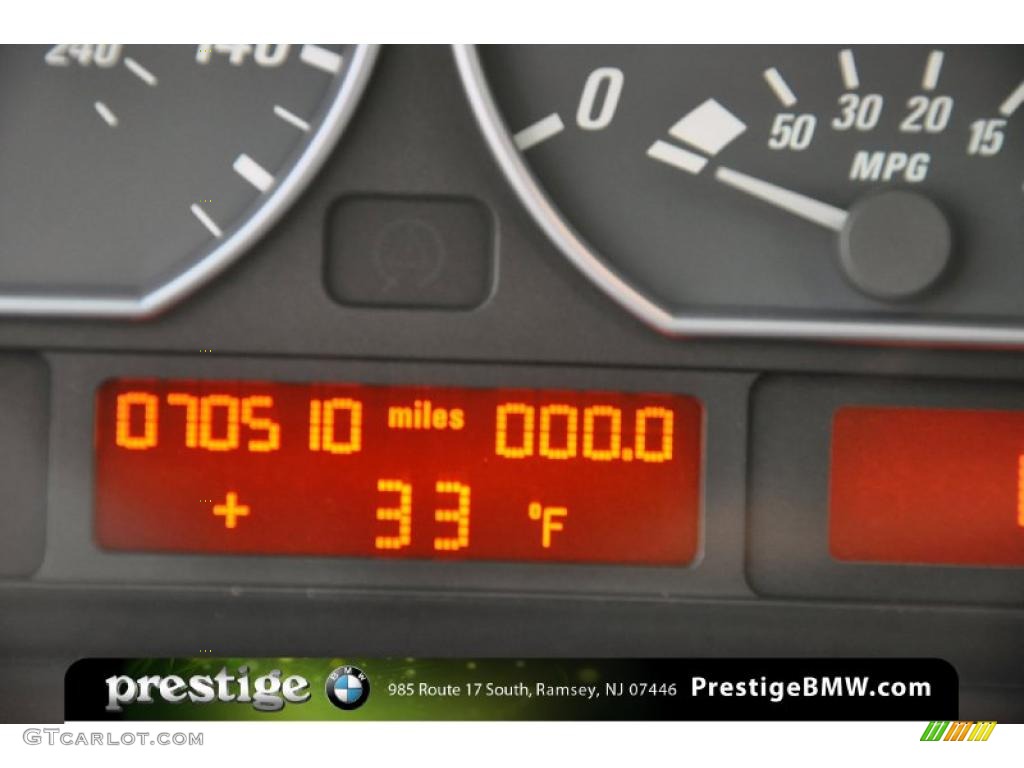 2001 3 Series 330i Convertible - Orient Blue Metallic / Grey photo #13