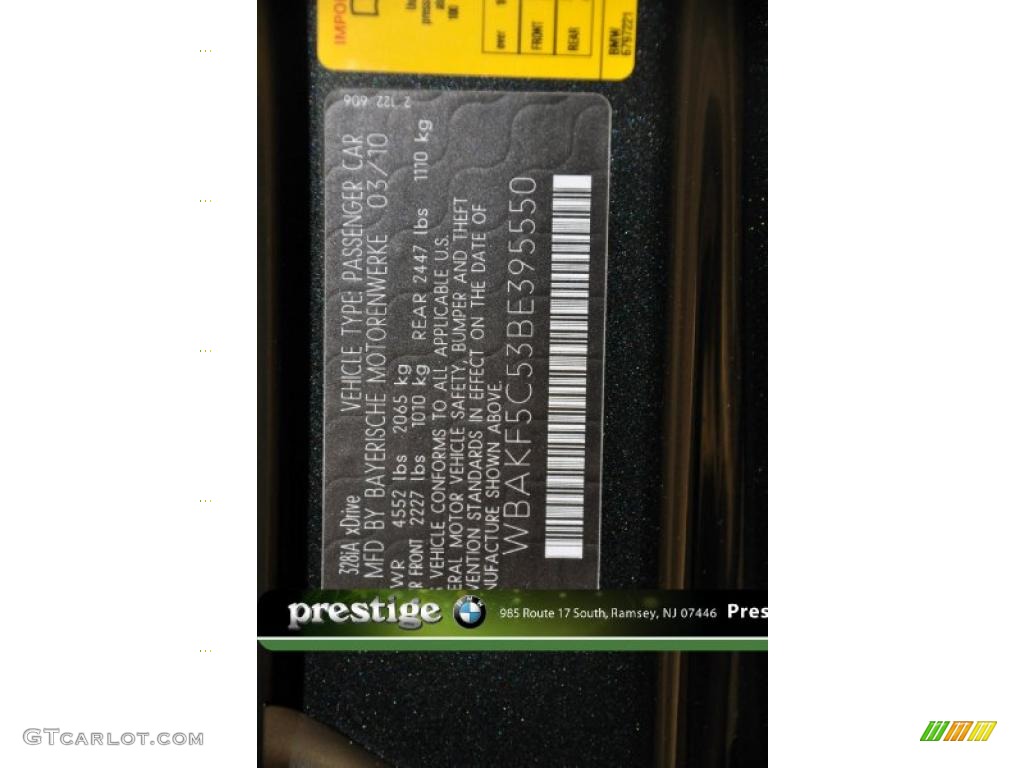 2011 3 Series 328i xDrive Coupe - Black Sapphire Metallic / Black photo #10
