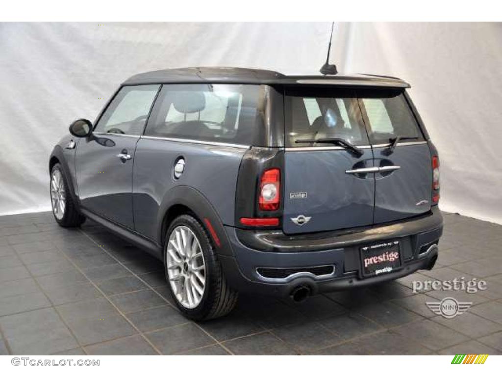 2010 Cooper John Cooper Works Clubman - Horizon Blue Metallic / Punch Carbon Black Leather photo #4