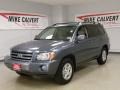 2007 Bluestone Metallic Toyota Highlander   photo #1