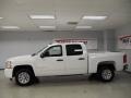 2009 Summit White Chevrolet Silverado 1500 LS Crew Cab  photo #3