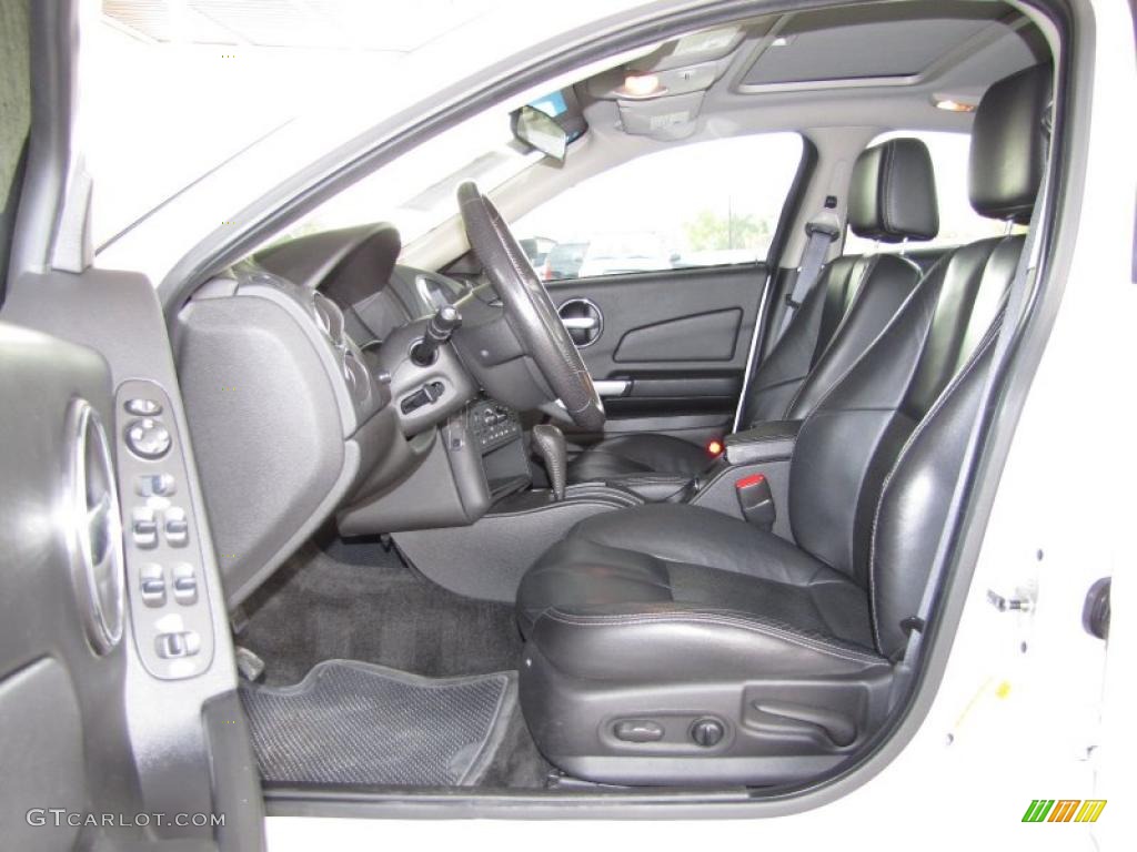 Ebony Interior 2007 Pontiac Grand Prix GT Sedan Photo #41206982