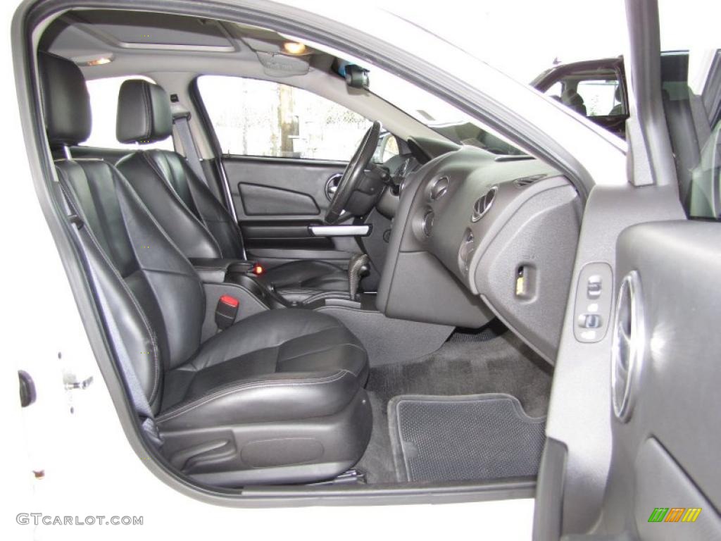 Ebony Interior 2007 Pontiac Grand Prix GT Sedan Photo #41207002