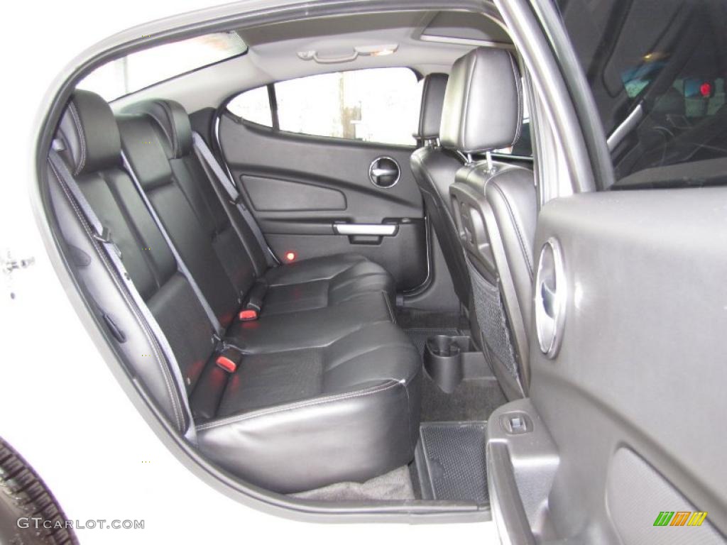 Ebony Interior 2007 Pontiac Grand Prix GT Sedan Photo #41207022