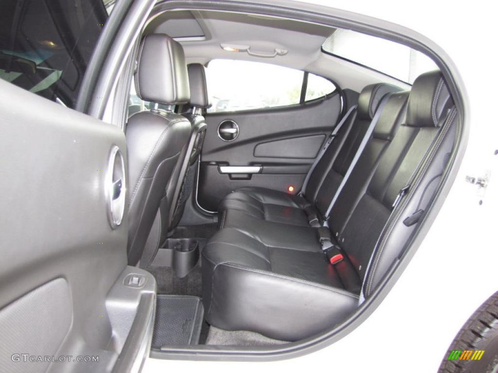 Ebony Interior 2007 Pontiac Grand Prix GT Sedan Photo #41207038