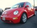 Uni Red 2003 Volkswagen New Beetle GLS 1.8T Coupe Exterior