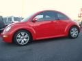 2003 Uni Red Volkswagen New Beetle GLS 1.8T Coupe  photo #2