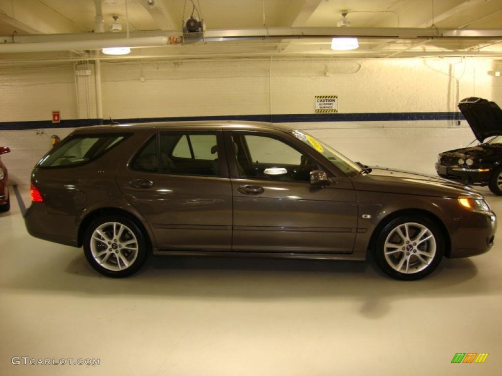 2006 9-5 2.3T SportCombi Wagon - Smoke Beige Metallic / Parchment photo #6