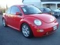 2003 Uni Red Volkswagen New Beetle GLS 1.8T Coupe  photo #8