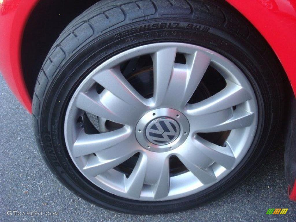 2003 Volkswagen New Beetle GLS 1.8T Coupe Wheel Photo #41207470