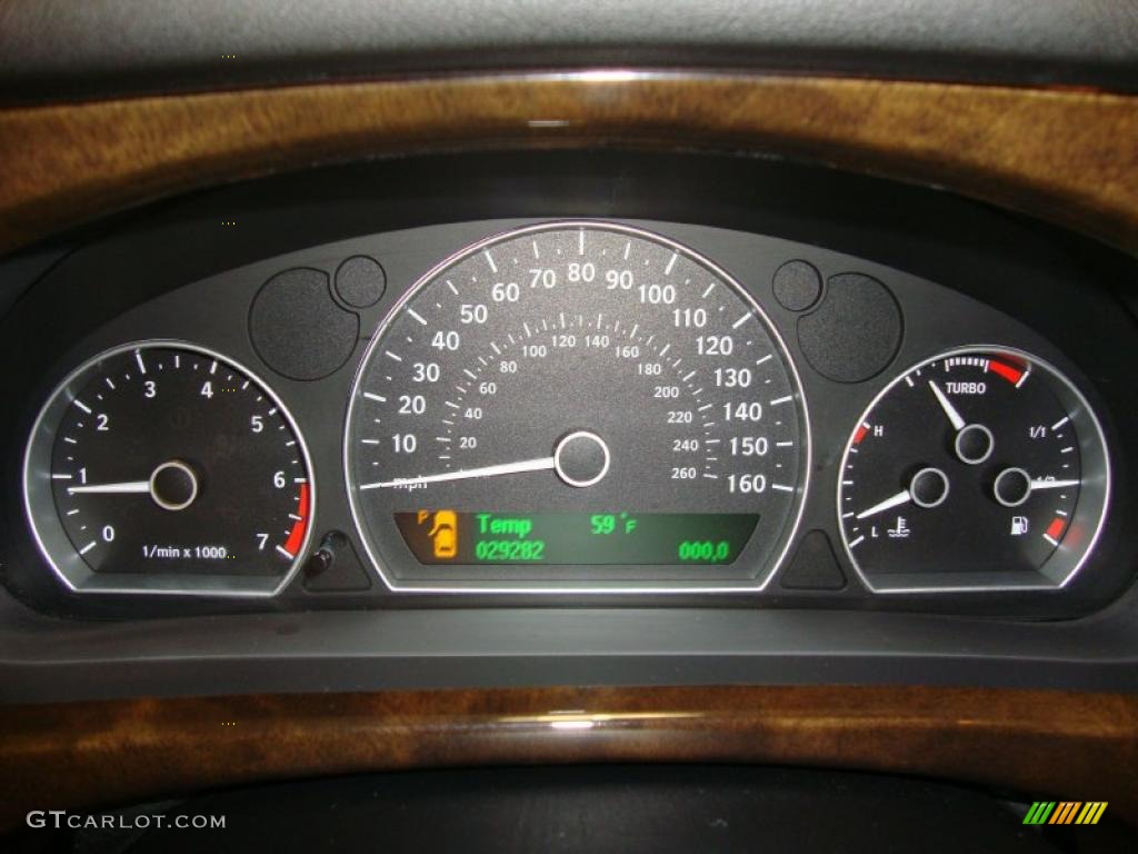2006 Saab 9-5 2.3T SportCombi Wagon Gauges Photo #41207702