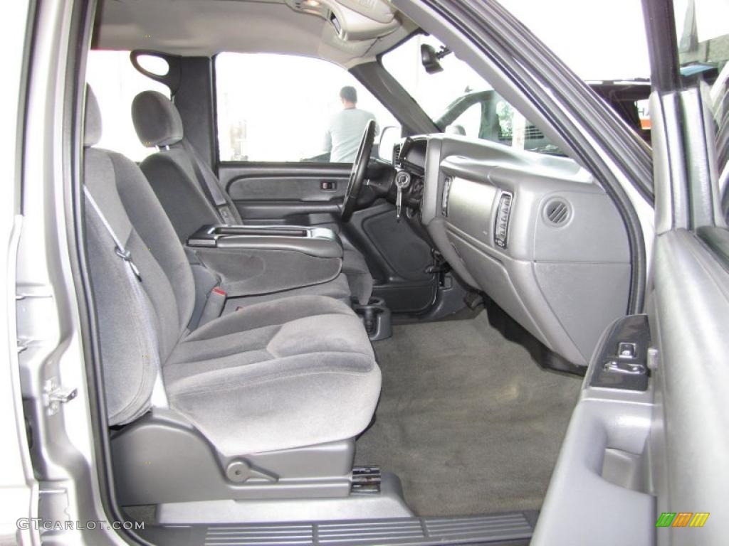 Ebony Black Interior 2007 GMC Sierra 1500 Classic SLE Crew Cab Photo #41207990