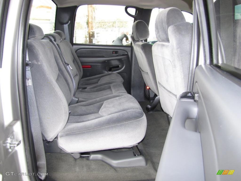 Ebony Black Interior 2007 GMC Sierra 1500 Classic SLE Crew Cab Photo #41208002