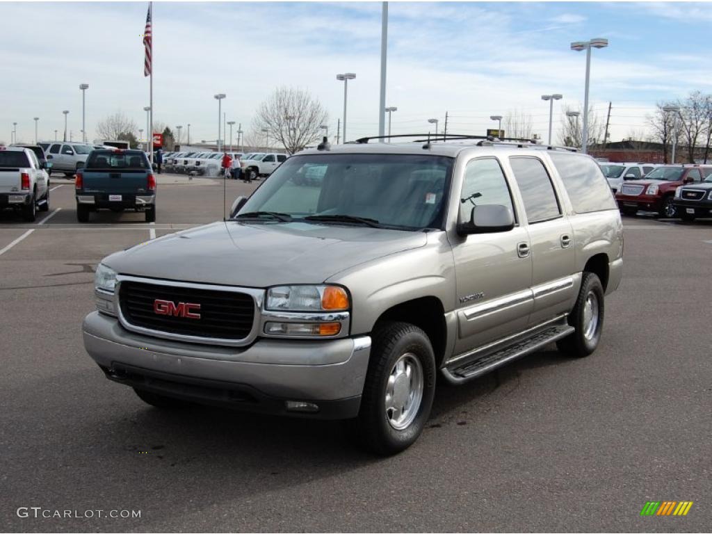 2003 Yukon XL SLT 4x4 - Pewter Metallic / Pewter/Dark Pewter photo #7