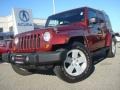 Red Rock Crystal Pearl - Wrangler Unlimited Sahara Photo No. 1