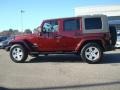 Red Rock Crystal Pearl - Wrangler Unlimited Sahara Photo No. 3