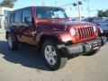 Red Rock Crystal Pearl - Wrangler Unlimited Sahara Photo No. 7