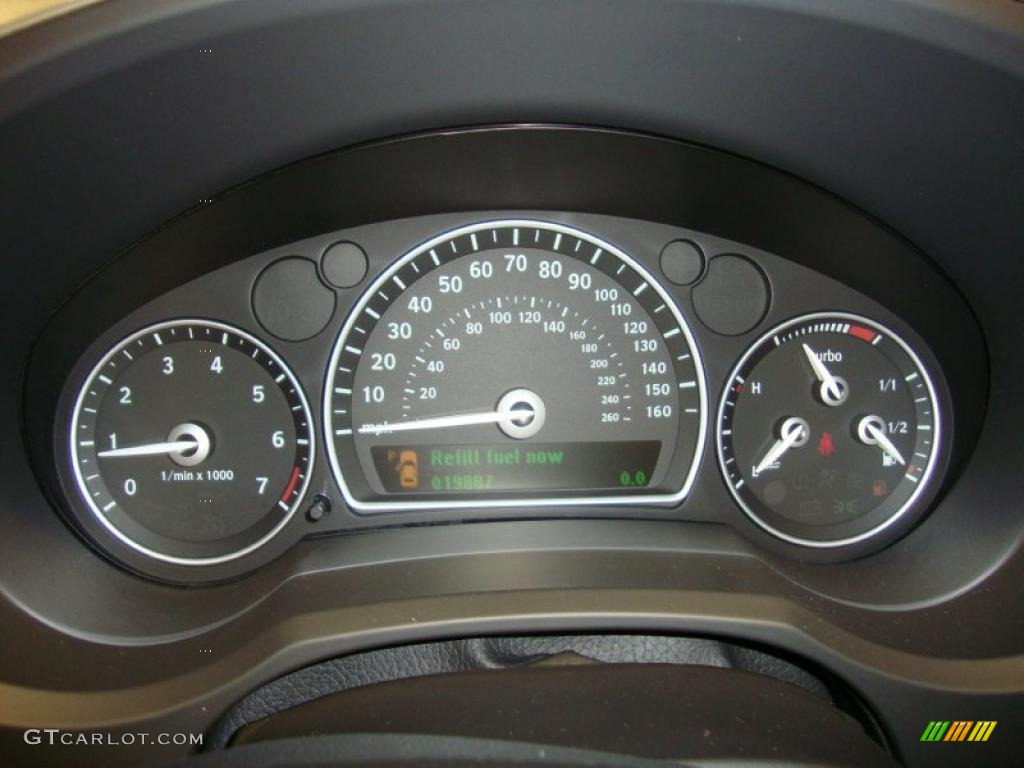 2007 Saab 9-3 2.0T Sport Sedan Gauges Photo #41209255