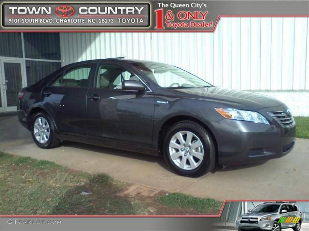 2008 Camry Hybrid - Magnetic Gray Metallic / Bisque photo #1
