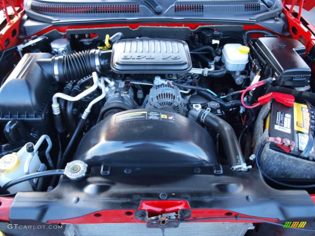 2007 Dodge Dakota SLT Quad Cab 4x4 3.7 Liter SOHC 12-Valve PowerTech V6 Engine Photo #41210171
