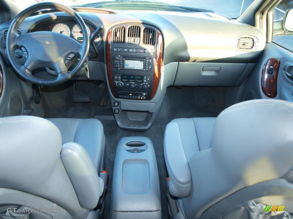 Medium Slate Gray Interior 2004 Chrysler Town & Country Limited Photo #41210683