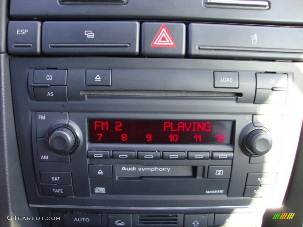 2005 Audi S4 4.2 quattro Cabriolet Controls Photo #41211299