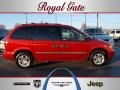 2003 Inferno Red Tinted Pearl Dodge Caravan SE  photo #1