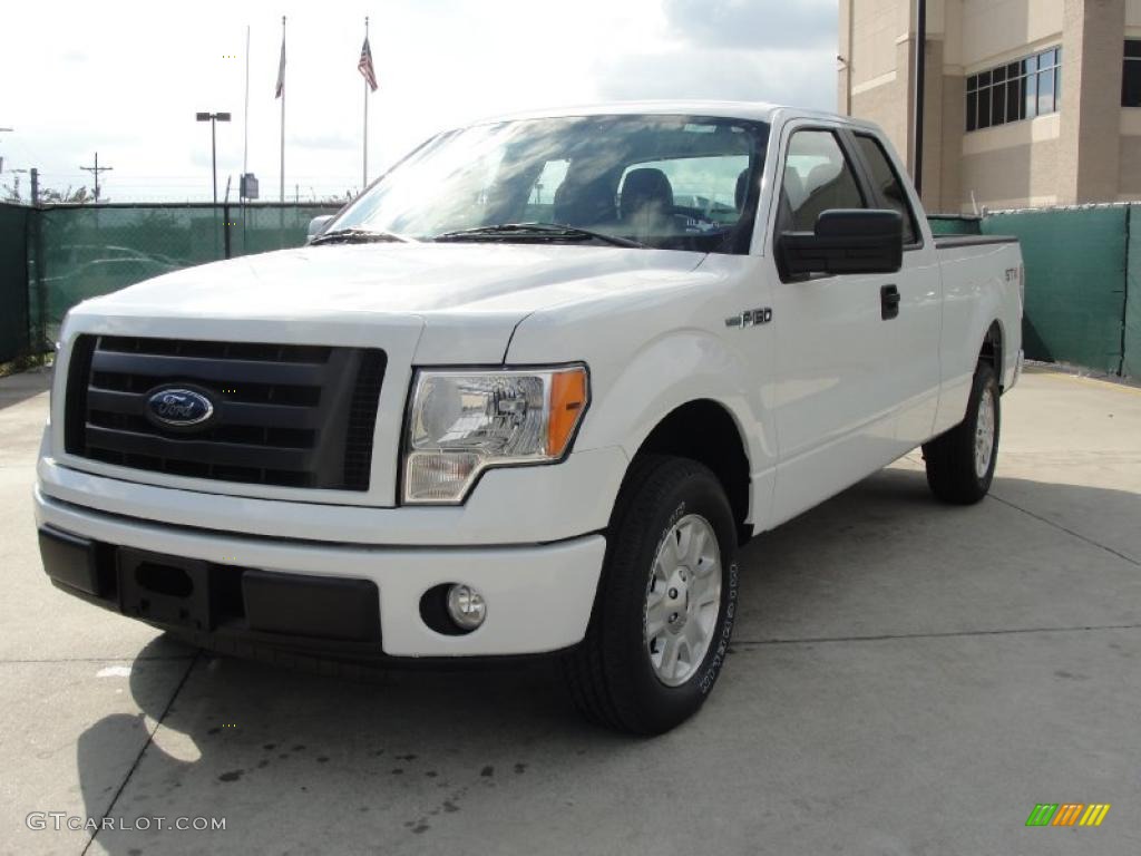 Oxford White 2010 Ford F150 STX SuperCab Exterior Photo #41212467