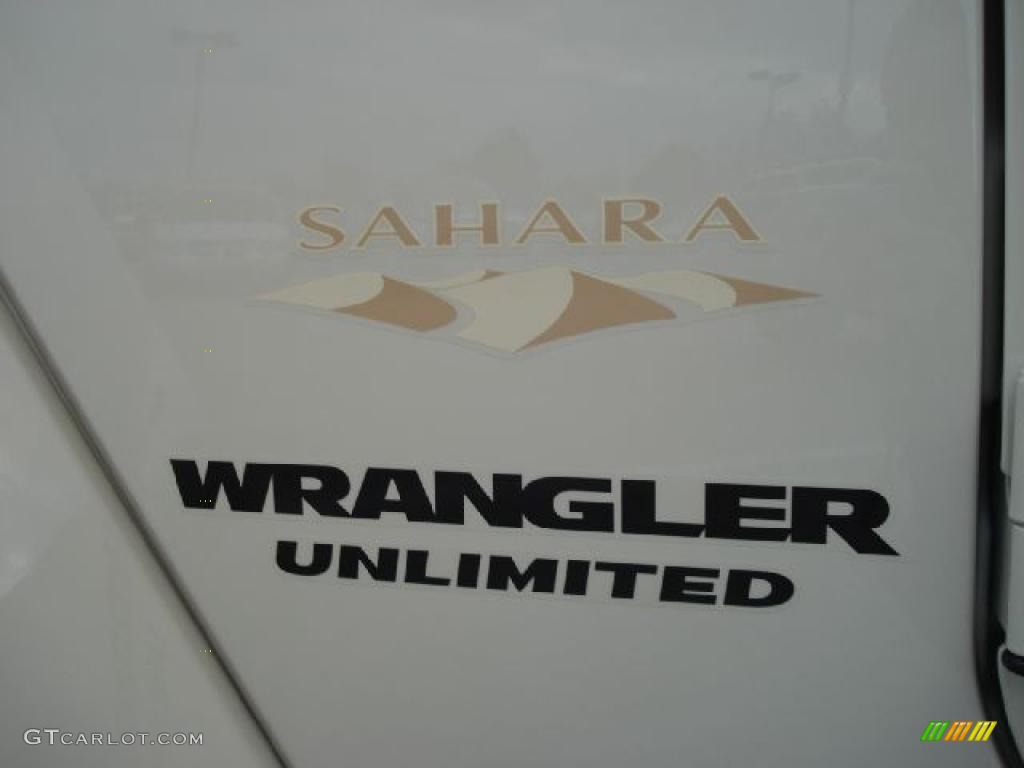 2011 Jeep Wrangler Unlimited Sahara 4x4 Marks and Logos Photo #41212735