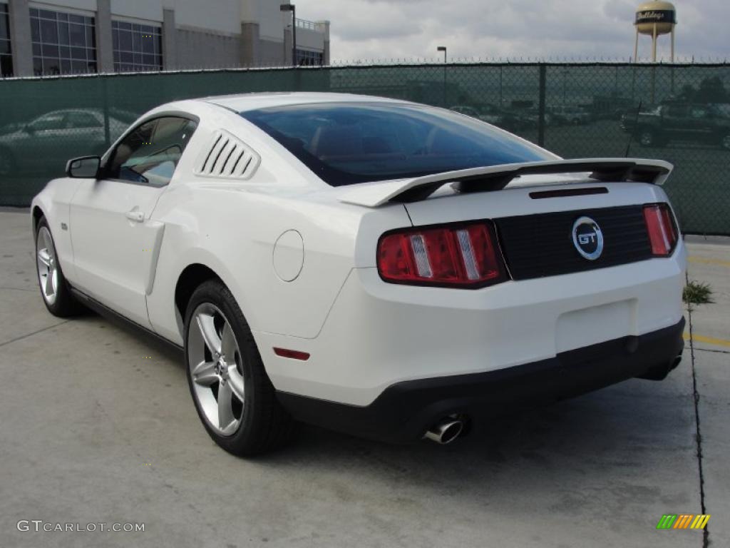 2011 Mustang GT Premium Coupe - Performance White / Saddle photo #5