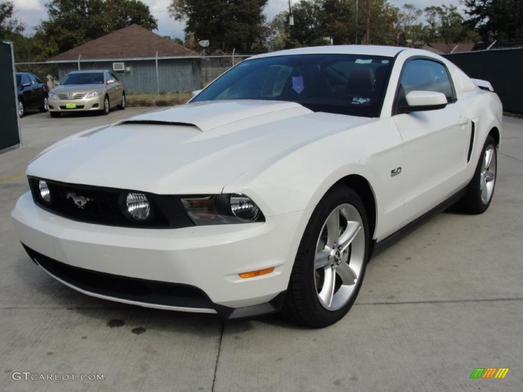 2011 Mustang GT Premium Coupe - Performance White / Saddle photo #7