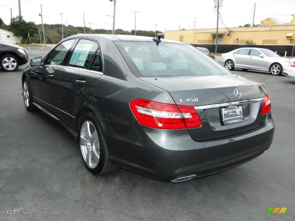designo Graphite Metallic 2011 Mercedes-Benz E 350 Sedan Exterior Photo #41213335