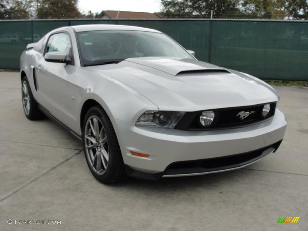 Ingot Silver Metallic 2011 Ford Mustang GT Premium Coupe Exterior Photo #41213519