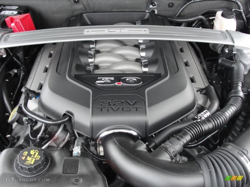 2011 Ford Mustang GT Premium Coupe 5.0 Liter DOHC 32-Valve TiVCT V8 Engine Photo #41213763