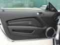 2011 Ford Mustang Charcoal Black/Cashmere Interior Door Panel Photo