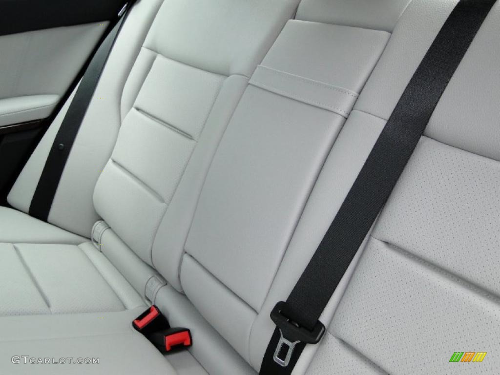 Ash/Black Interior 2011 Mercedes-Benz E 350 Sedan Photo #41213815