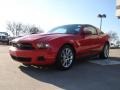 2010 Torch Red Ford Mustang V6 Premium Coupe  photo #7
