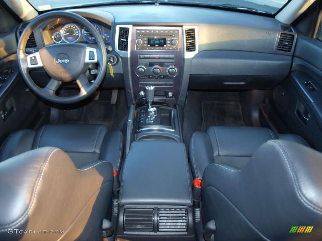 Dark Slate Gray Interior 2008 Jeep Grand Cherokee SRT8 4x4 Photo #41214963