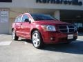 2009 Inferno Red Crystal Pearl Dodge Caliber R/T  photo #1
