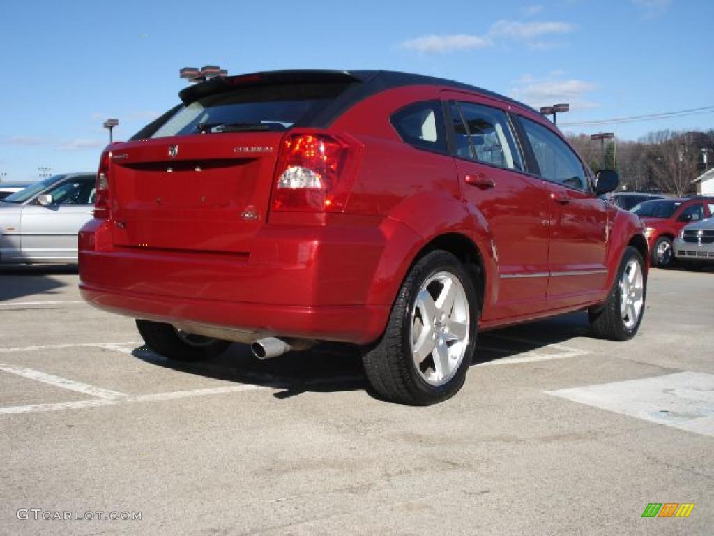 Inferno Red Crystal Pearl 2009 Dodge Caliber R/T Exterior Photo #41215359